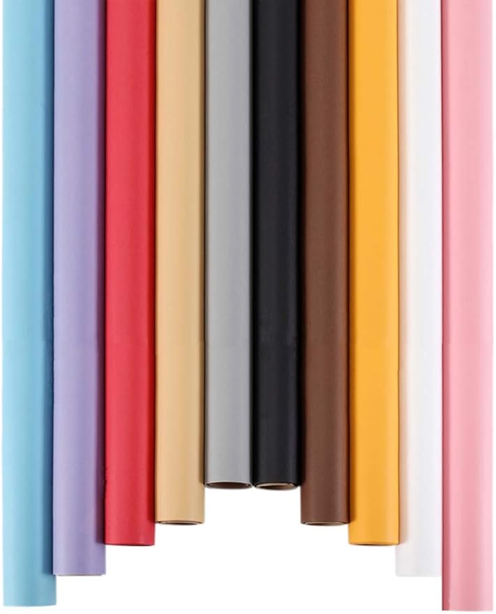 Huamei Seamless Photography Background Paper, Photo Backdrop Paper 107-Inches Wide x 36-Feet (Scarlet)