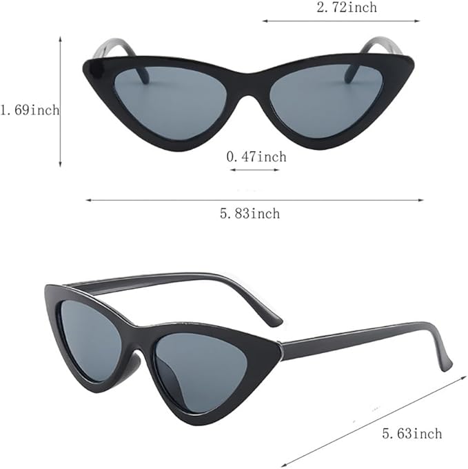 50s Chiffon Scarf,Cat Eye Glasses,Bandana Tie Headband,Drop Dot Earrings