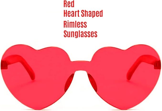 Feather Boa with Heart Rimless Sunglasses,4 ft Feather Boa for Bachelor Party Halloween Christmas Costume Accessory