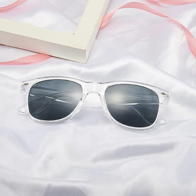 Pibupibu Neon Colors Party Favor Supplies Unisex Sunglasses Pack of 8
