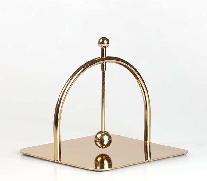 Alloy Napkin Holder - Modern Style Luxury Napkin Holder for Tables, Dining, Picnic, Home Decor, Celebration Party (Metal)