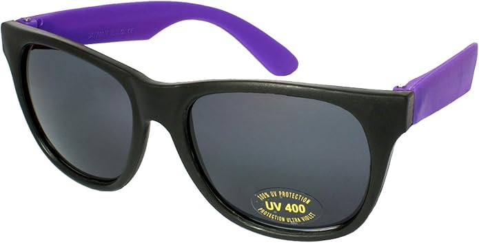 EDGEIWEAR 80s Neon Party Sunglasses for Adult Party Favors with CPSIA certified-Lead(Pb) Content Free