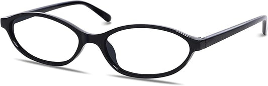 Retro Oval Sunglasses for Women Chic Cat Eye 90s Sunnies Lightweight Narrow Shades Trendy UV protection Sun Glasses
