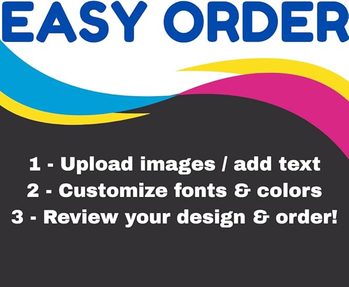 Custom Vinyl Banner - Vinyl Printed Personalized Banner Indoor & Outdoor Use for Display, Business, Events, Trade Shows, Grand Openings, Celebrations - ANY SIZE, ANY DESIGN - Next Day Turnaround | Print with Provision (Portrait)