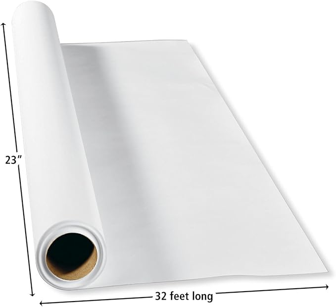 Current Forest Friends Silver Christmas Rolled Wrapping Paper - Premium Jumbo 23-Inch x 32-Foot Gift Wrap Roll, 61 Square Feet Total