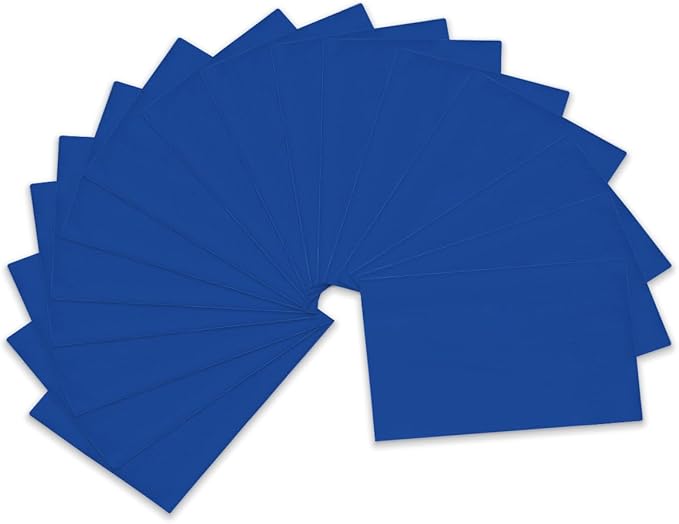 qiqee Klein Blue Paper Napkins 13 * 16inch Guest Paper Disposable Towels Napkin Paper Hand Towels for Wedding, Dinner, Birthday Party, Dessert Cocktail ＆ Kitchen Napkins（ 120 Count）