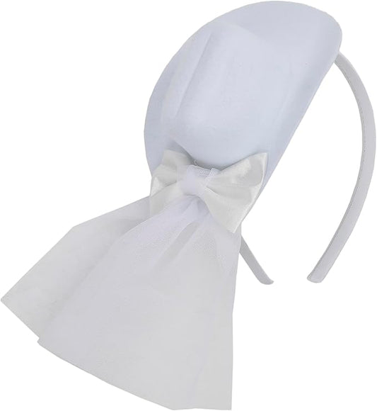 Packed Party Cowboy Hat & Veil Novelty Bridal Headband