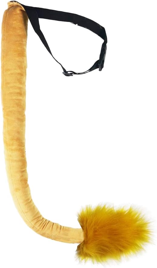 HAOAN Deluxe Long Plush Lion Tail Halloween Party Christmas Costume Accessory