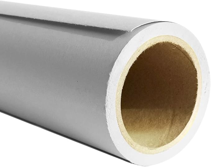 Seamless Photo Photography Backdrop Paper, Photo Background Paper Roll (Pursuit Grey, 107”x39')