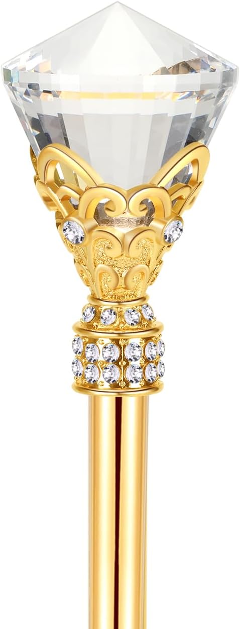 Gold Festival Wand Pageant Costume Accessory