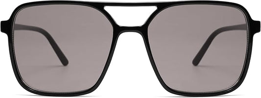 SOJOS Trendy Vintage Aviator Square Sunglasses For Womens Mens Retro 70s UV400 Women Sun Glasses SJ2327