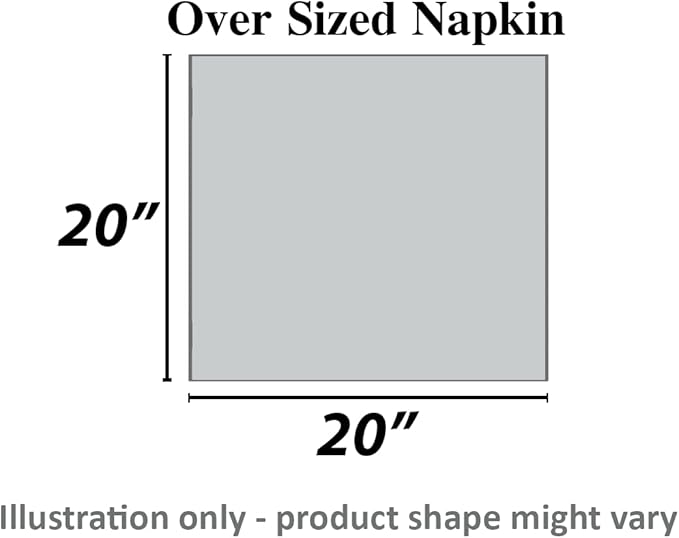 Urban Villa Cloth Napkins White Hemstitch Dinner Napkins Set of 12 20X20 Inches 100% Cotton Absorbent Washable Durable Reusable Ideal for Farmhouse Party Thanksgiving Harvest Fall Dinner Napkins