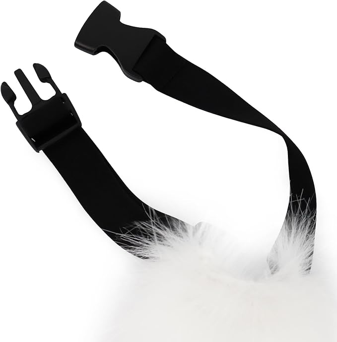 Faux Fur Fox Wolf Tail Animal Dog Furry Tails for Halloween Party Cosplay Accessory