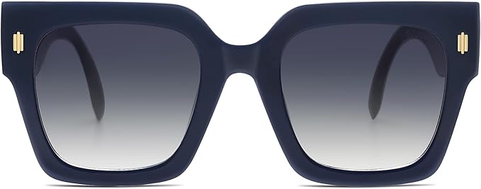SOJOS Vintage Oversized Square Sunglasses for Women,Retro Womens Luxury Big Large Sun Glasses UV400 SJ2194