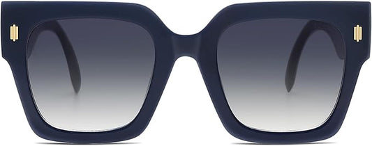 SOJOS Vintage Oversized Square Sunglasses for Women,Retro Womens Luxury Big Large Sun Glasses UV400 SJ2194