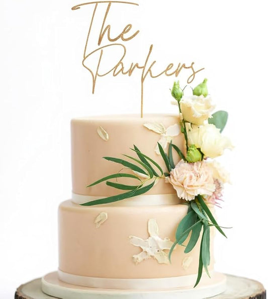 Wedding Cake Toppers, Wedding Cake Toppers Bride and Groom, Custom Cake Topper, Customize Your Own Anniversary Mr and Mrs Cake Topper