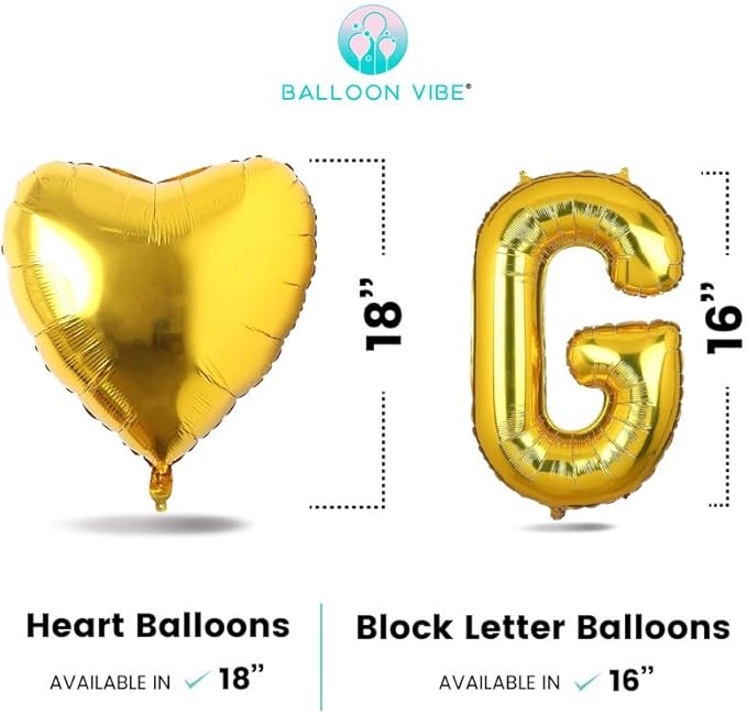 PUEDO SER TU NOVIO Balloons Banner with Two 18" Heart Balloons - Romantic Proposal Decorations for Prom/Date Night and Valentine’s Day - 16" Foil Letters with 4 Straws, Ribbon & Adhesive Dots