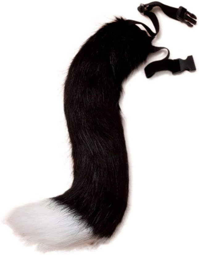 Faux Fur Fox Costume Tail Cosplay Halloween Christmas Party Costume One Size