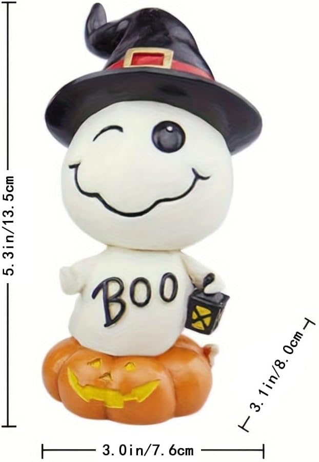 Halloween Figurines Ghost Figurine Statue Decorations
