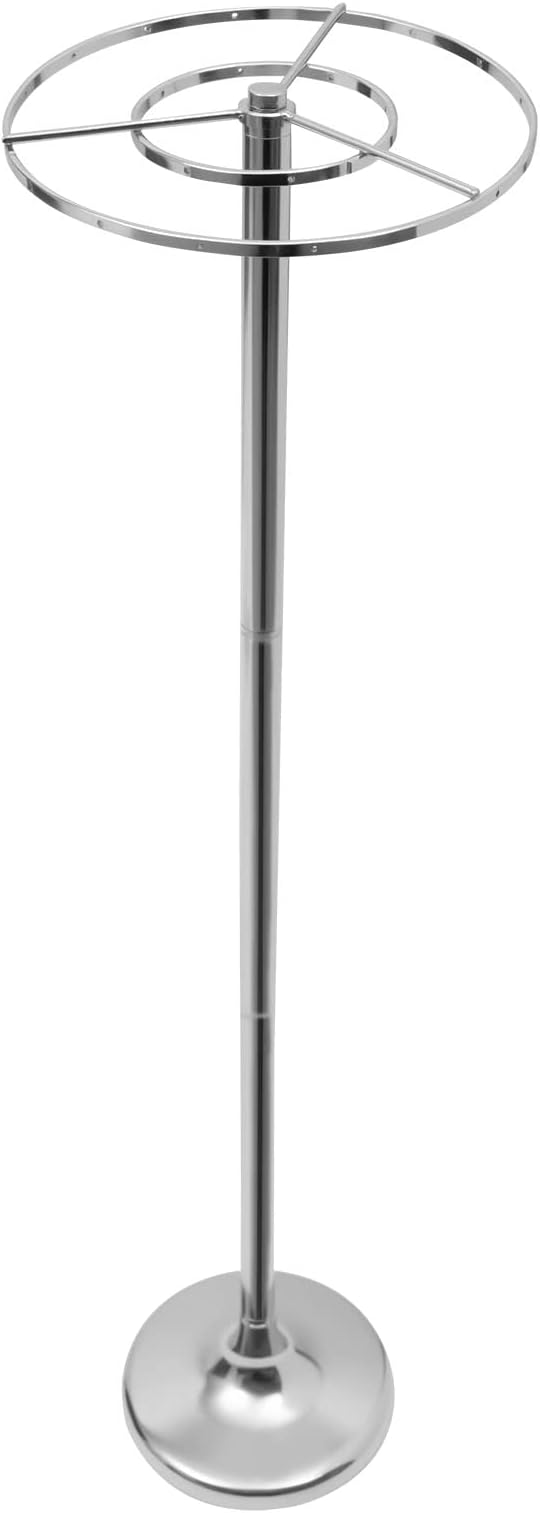 Wedding Centerpieces Silver Vases,10PCS Metal Flower Candle Holder with Sparkling Crystal Beads,Crystal Flower Vase Metal Flowers Stand for Party Tables Decorations (10PCS-Silver)