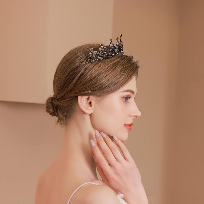 Kamirola - Queen Crown and Tiaras Princess Crown for Women and Girls Crystal Headbands for Bridal, Princess for Wedding and Party（01）