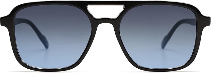 SOJOS Retro Aviator Sunglasses for Women Men,Trendy Rectangle Womens Mens Shades Sun Glasses SJ2202
