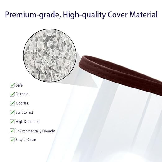 Goodsmart Restaurant Menu Covers - Burgundy, 25 Pack, 8.5" x 11", 3-Page/6-View, Side-Loading Vinyl Menu Holders, Clear Sleeves, Double-Stitched Edge, Leather-Style Café Covers with Gold Corners