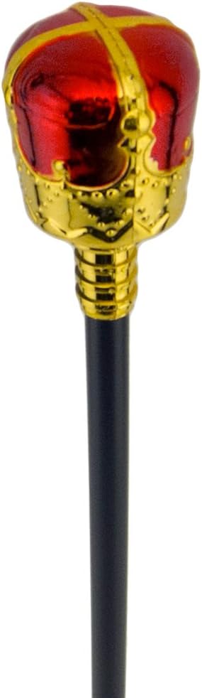 Tigerdoe King Crown and Scepter - King Costume Accessories - Dress Up - Costume Accessories