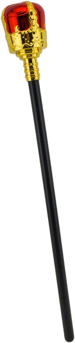 Tigerdoe King Crown and Scepter - King Costume Accessories - Dress Up - Costume Accessories