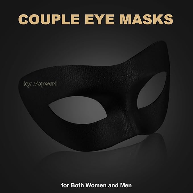 Couple Masquerade Mask for Women Men Venetian Mask Halloween Mask for Party Prom Ball Costume Lace Mask