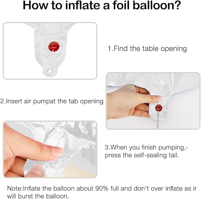 2025 Balloons, 40 Inch 2025 Number Balloons, 2025 White Balloons, Large Foil Happy New Year Balloons for New Year Eve Party Supplies 2025, New Years Decorations 2025, Christmas, Wedding, Halloween