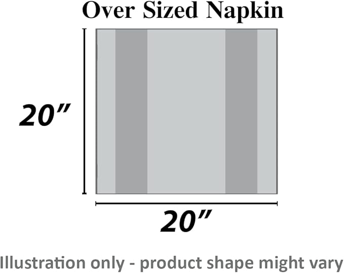 Urban Villa Cotton Dinner Napkins Set of 12 Highly Absorbent Soft Premium Cloth Napkins 20x20 Inches Hotel Quality Reusable & Washable Table Dinner Napkins for Home (Green Sand Buffalo Checks)