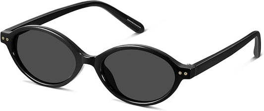 GRFISIA Retro Oval Sunglasses Womens Small Trendy Sun Glasses Sunnies UV400 Protection