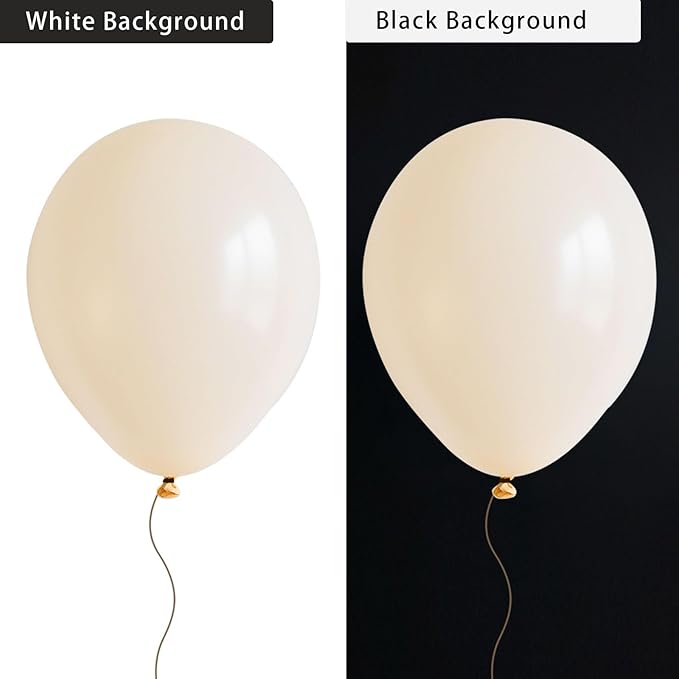 Ivory White Balloons 145 pcs Boho Decorations Different Sizes of 18 12 10 5 Inch Cream Balloons for Balloon Garland or Arch as Birthday Wedding Party Decorations