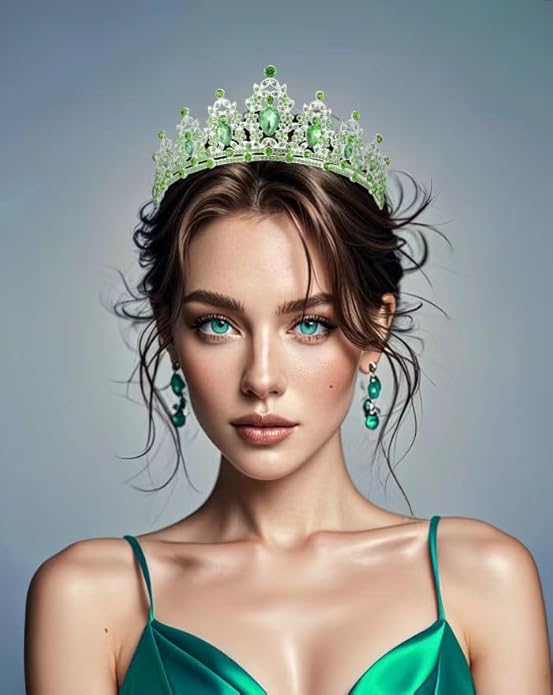 tiaras and crowns for women queen crowns for Women and Girls Crystal Princess Tiaras Rhinestone Tiaras For Wedding Bridal Birthday Prom Pageant Party