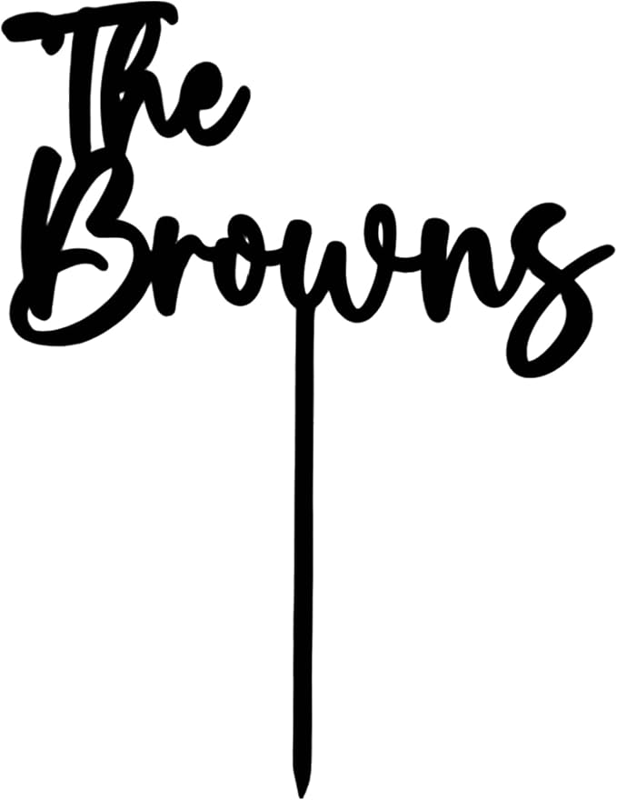 Personalized Wedding Cake Topper, Custom Name Bride and Groom Decoration, Traditional Wedding, Anniversary, Briday Shower Decor (The (Name))