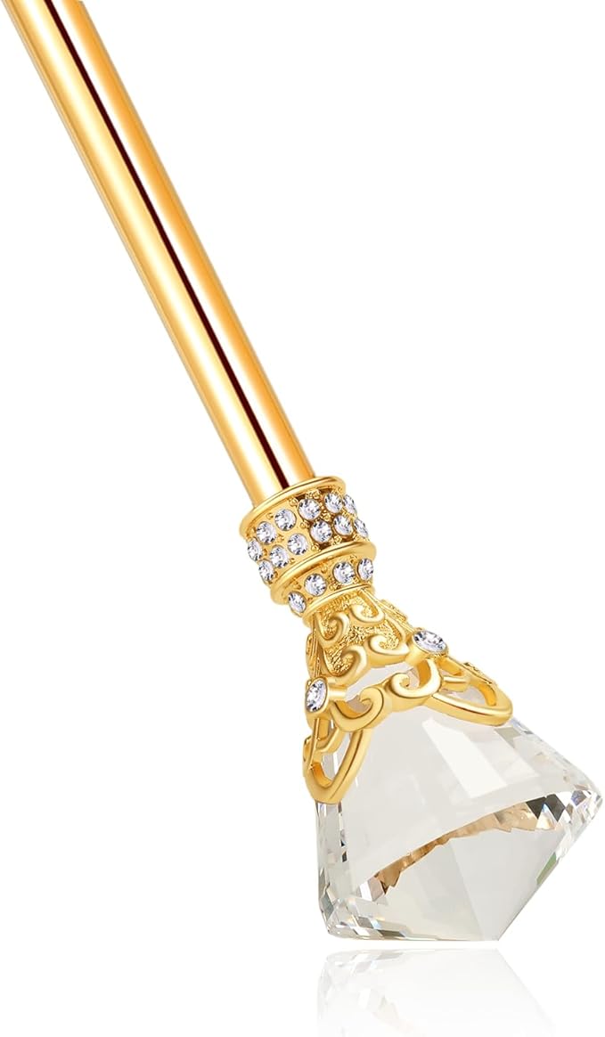 Gold Festival Wand Pageant Costume Accessory