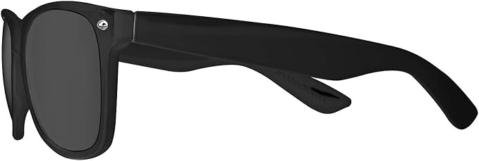 Super Z Outlet Plastic Vintage Retro Style Sunglasses Classic Shades Eyewear Party Favors (12, Black)