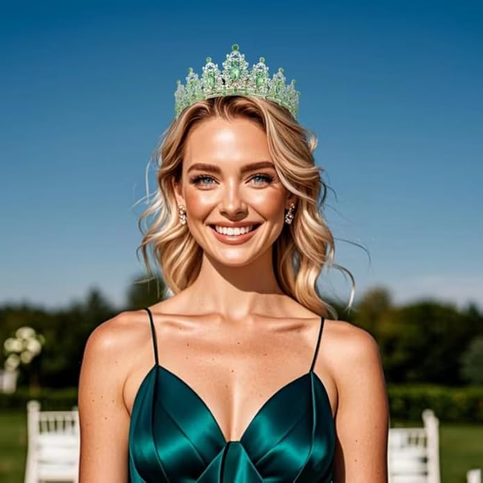 tiaras and crowns for women queen crowns for Women and Girls Crystal Princess Tiaras Rhinestone Tiaras For Wedding Bridal Birthday Prom Pageant Party