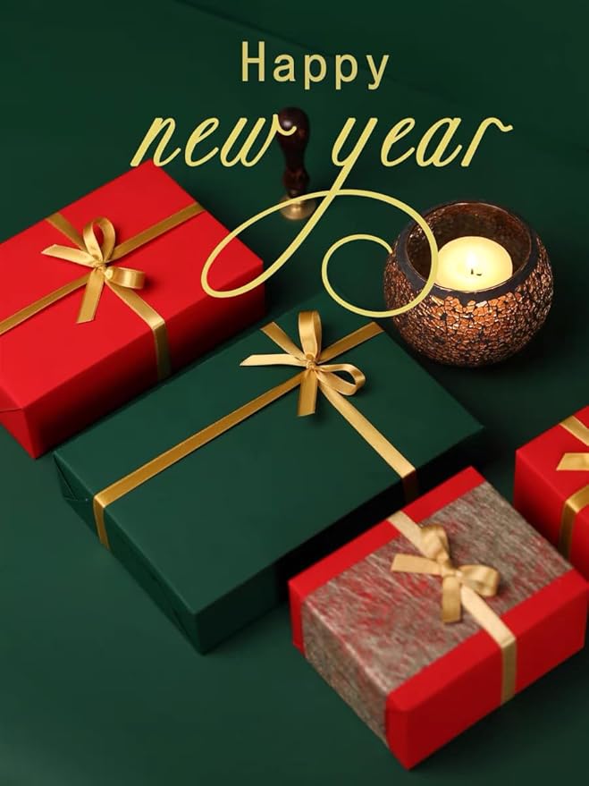 Vanhench 48" x 2400" (200') Light Green Wrapping Paper, Solid Color Kraft Paper for Christmas Gift Wrap & Art Craft Supplies, Construction, Poster, Bulletin Board, Floor Covering, Table Runner