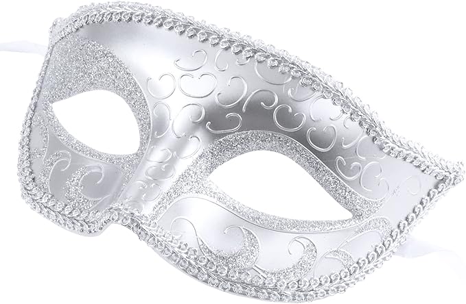 Coddsmz Couple Masquerade Mask Set - Venetian & Mardi Gras Mask for Women & Men