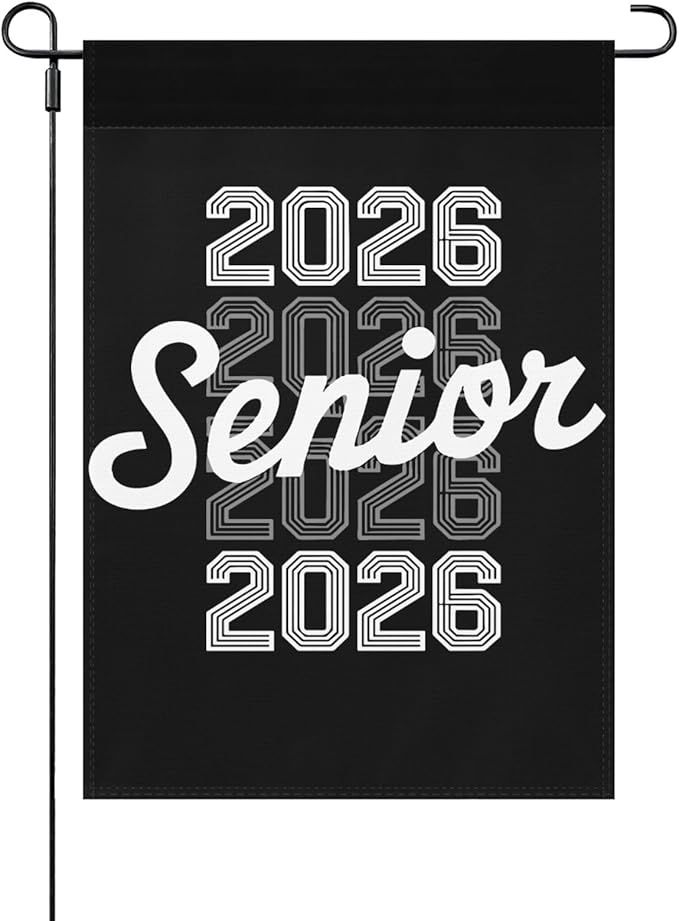 Class Of 2026 Senior 2026 Graduation Flags Inspirational Banners Outside House Next Day Delivery