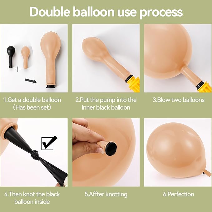 Sage Green Pink Yellow Balloon Garland, Pastel Yellow Dusty Pink Dusty Green Balloon Arch White Sand Balloons for Kids Theme Baby Shower Birthday Gender Reveal Bridal Wedding Party Decorations