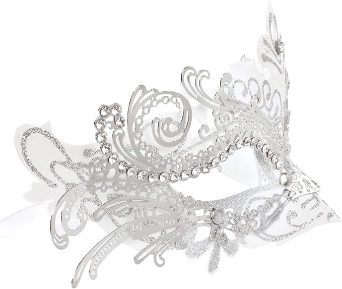 Coddsmz Couple Masquerade Mask Set - Venetian & Mardi Gras Mask for Women & Men