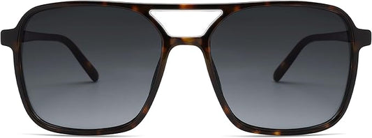 SOJOS Trendy Vintage Aviator Square Sunglasses For Womens Mens Retro 70s UV400 Women Sun Glasses SJ2327