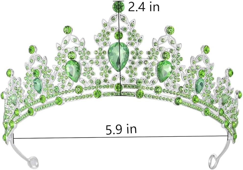 tiaras and crowns for women queen crowns for Women and Girls Crystal Princess Tiaras Rhinestone Tiaras For Wedding Bridal Birthday Prom Pageant Party