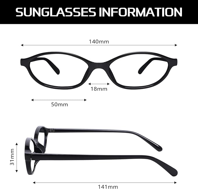Retro Oval Sunglasses for Women Chic Cat Eye 90s Sunnies Lightweight Narrow Shades Trendy UV protection Sun Glasses