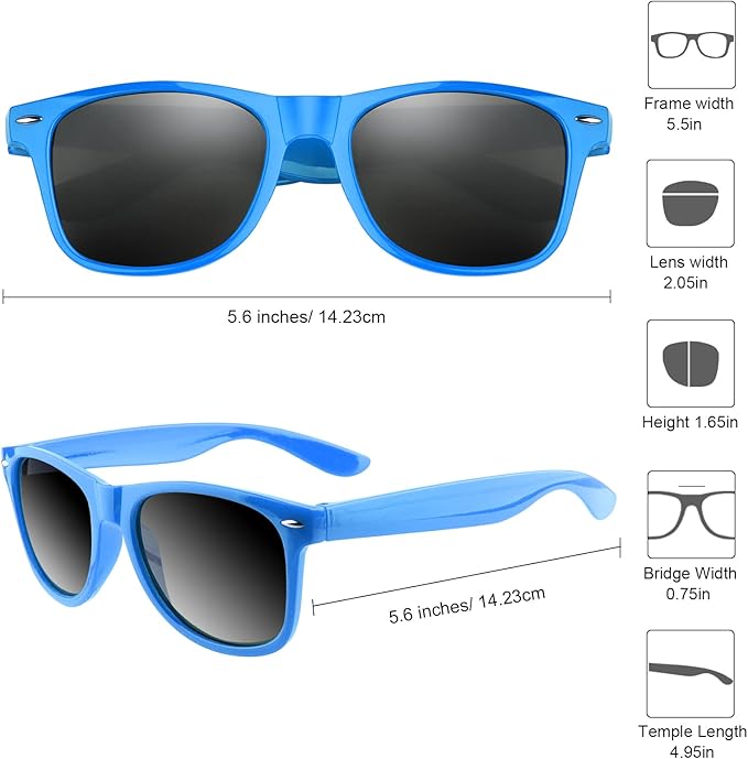 FEPITO Party Sunglasses Kids Sunglasses Bulk for Birthday Party supplies