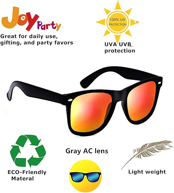 Eyegla Sunglasses Bulk Adults Party Sunglasses 80s Glasses Shades for Party Favors 8/10/20/30Pack