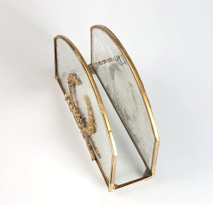 Alloy Napkin Holder - Modern Style Luxury Napkin Holder for Tables, Dining, Picnic, Home Decor - Copper